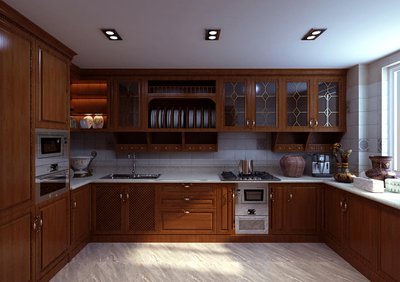 成都定制实木橱柜